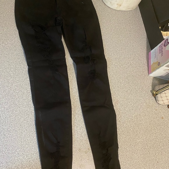 Black jeans vibrant size 24 or 1 - Picture 3 of 4